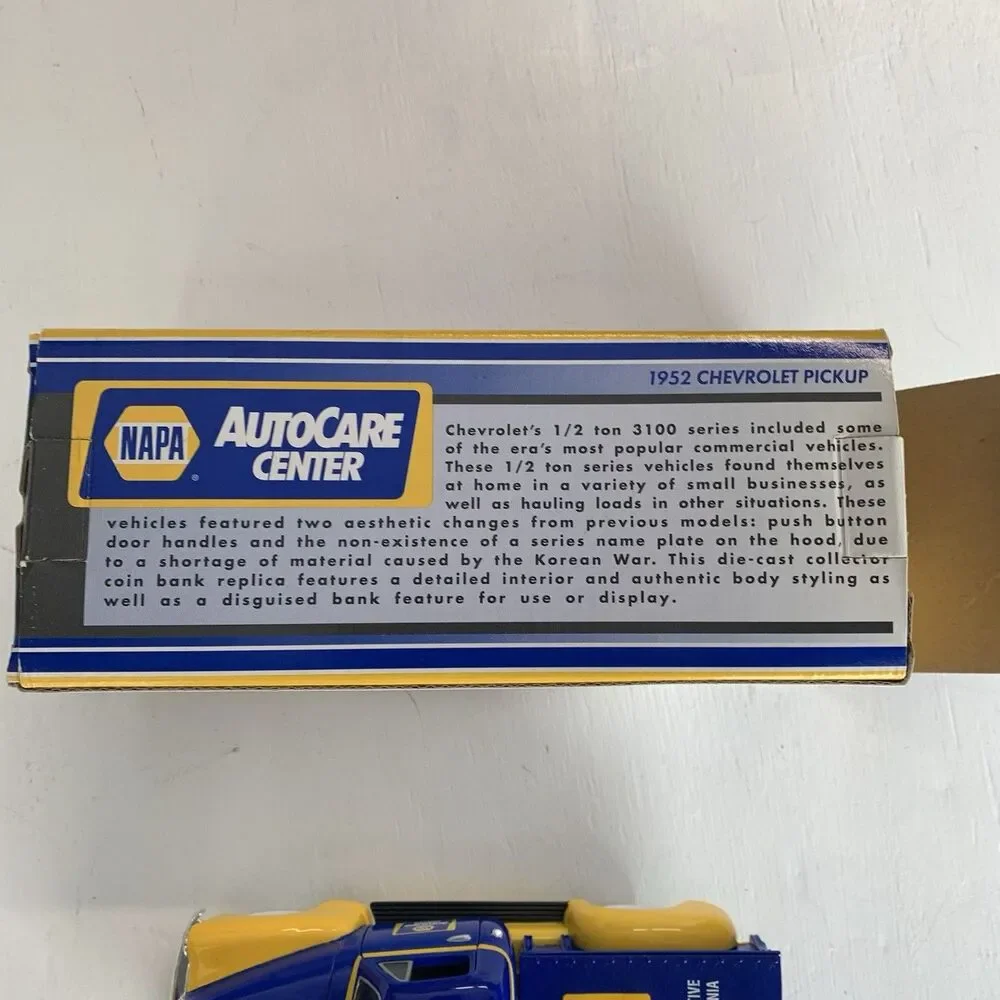 VTG NAPA AUTO PARTS AIRPARK AUTO SERVICE GAITHERSBURG MD 1952 CHEVY PICKUP TRUCK